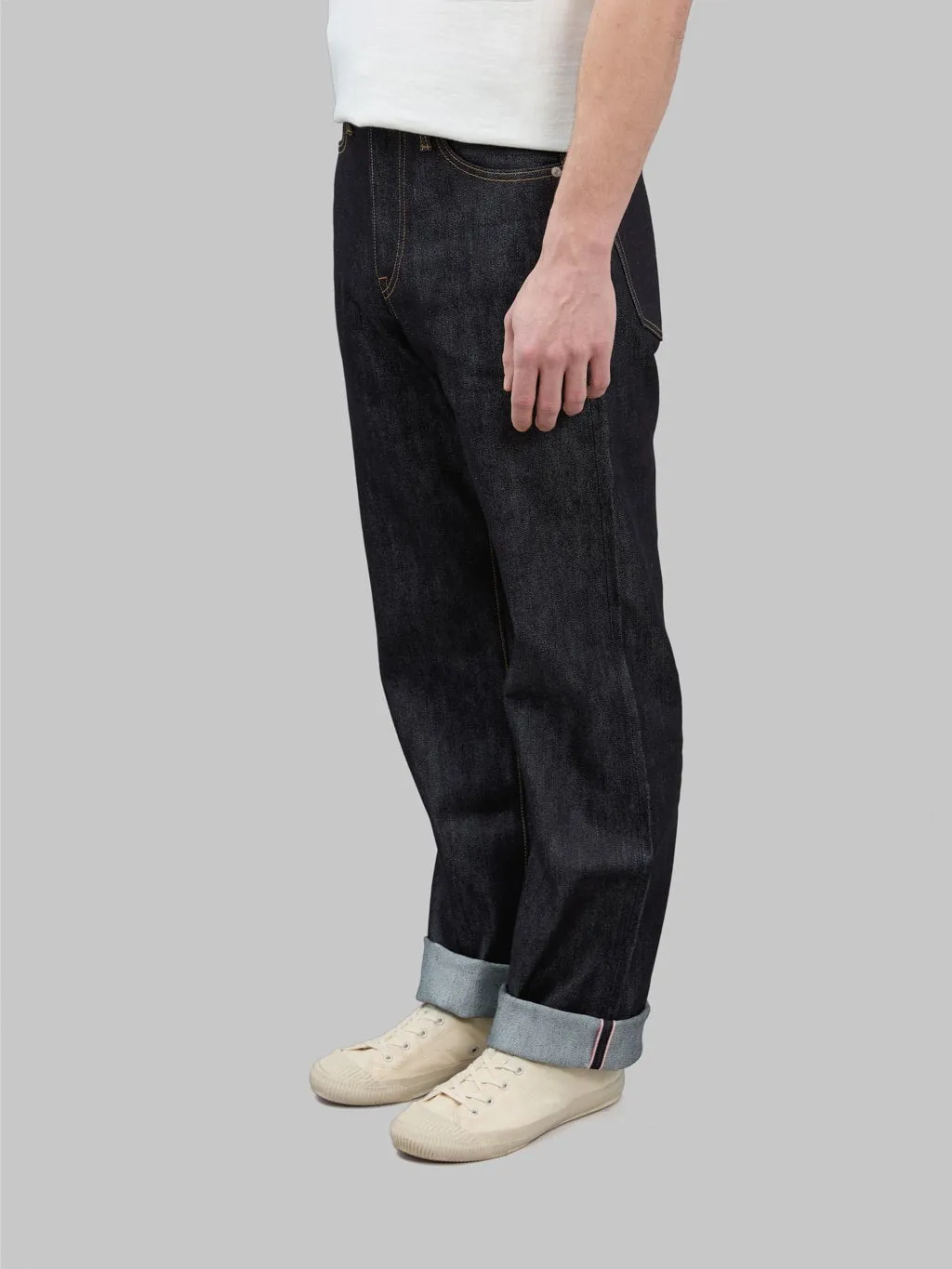 Momotaro MMJZ0102 15oz #100 "Silk" Straight Jeans