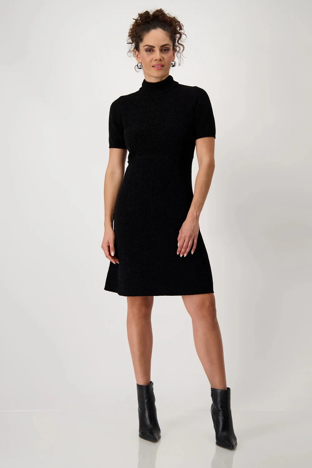 Monari Chenille Knit Dress 808343