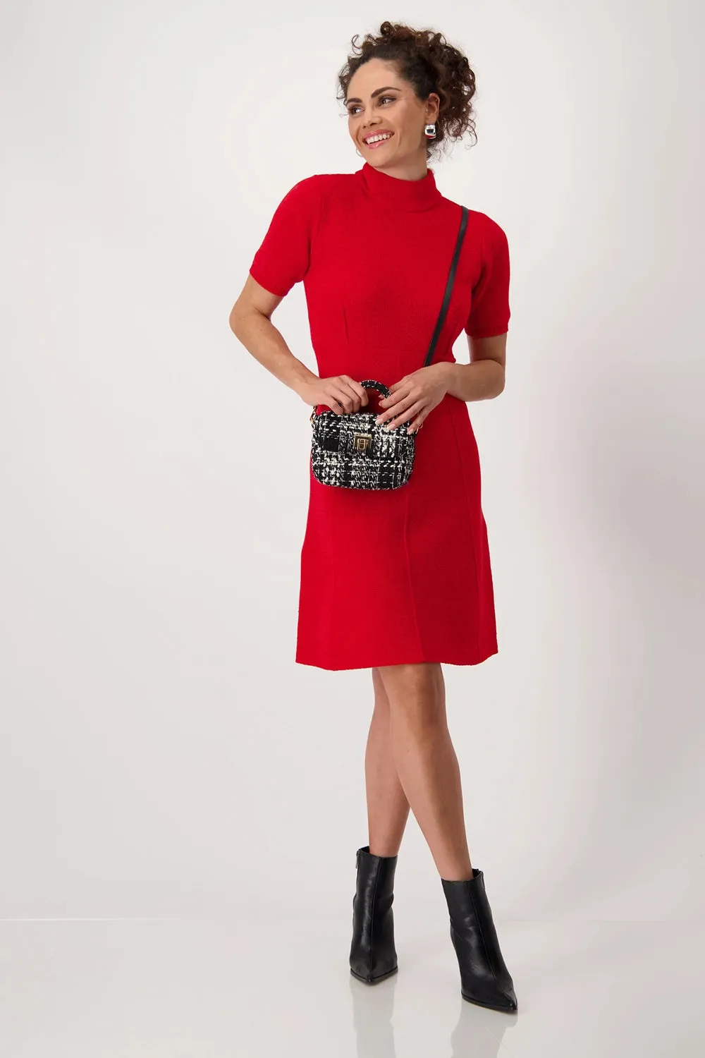 Monari Chenille Knit Dress 808343
