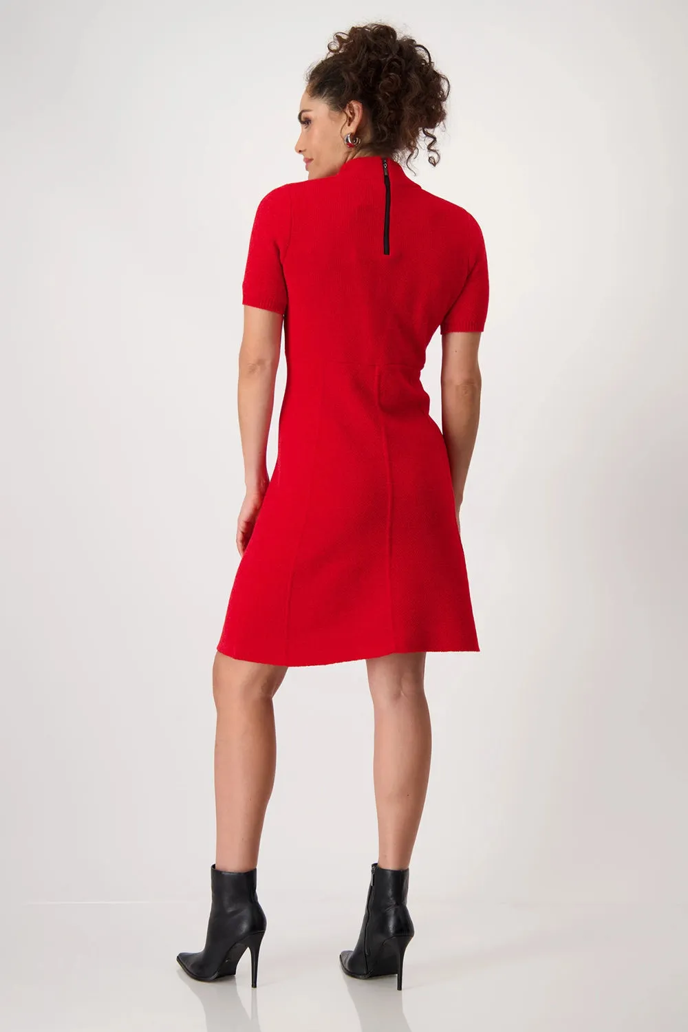 Monari Chenille Knit Dress 808343