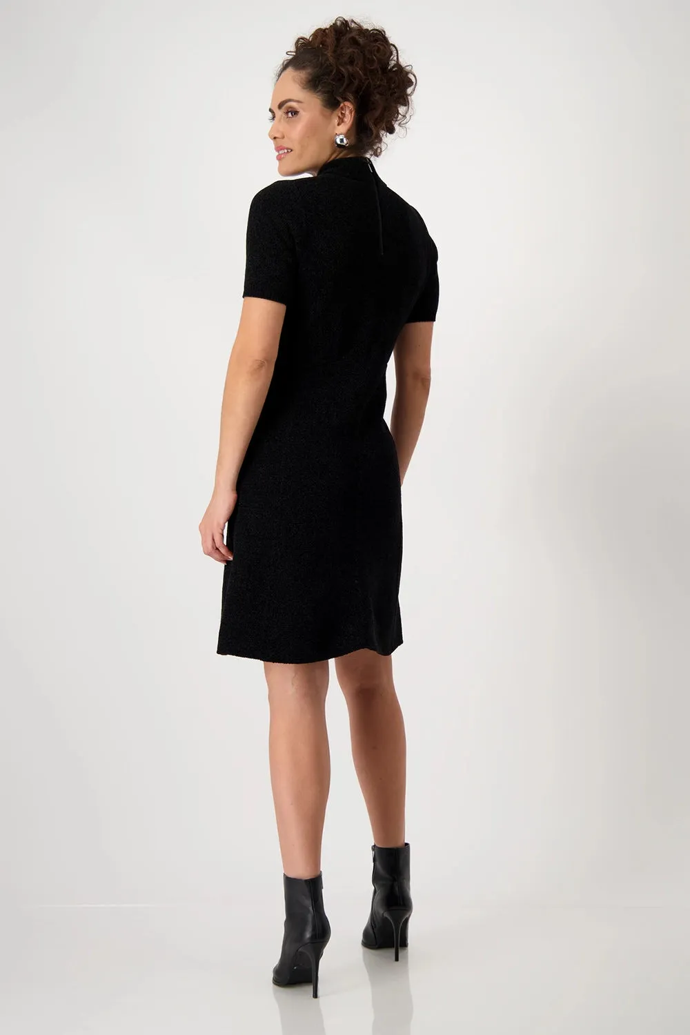 Monari Chenille Knit Dress 808343