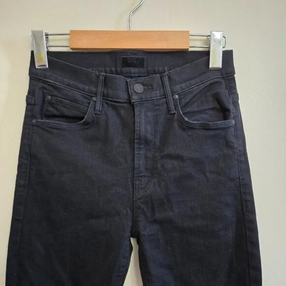 Mother The Stunner Double Zip Ankle Step Fray in Not Guilty Jeans