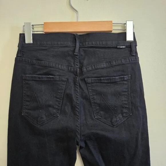 Mother The Stunner Double Zip Ankle Step Fray in Not Guilty Jeans