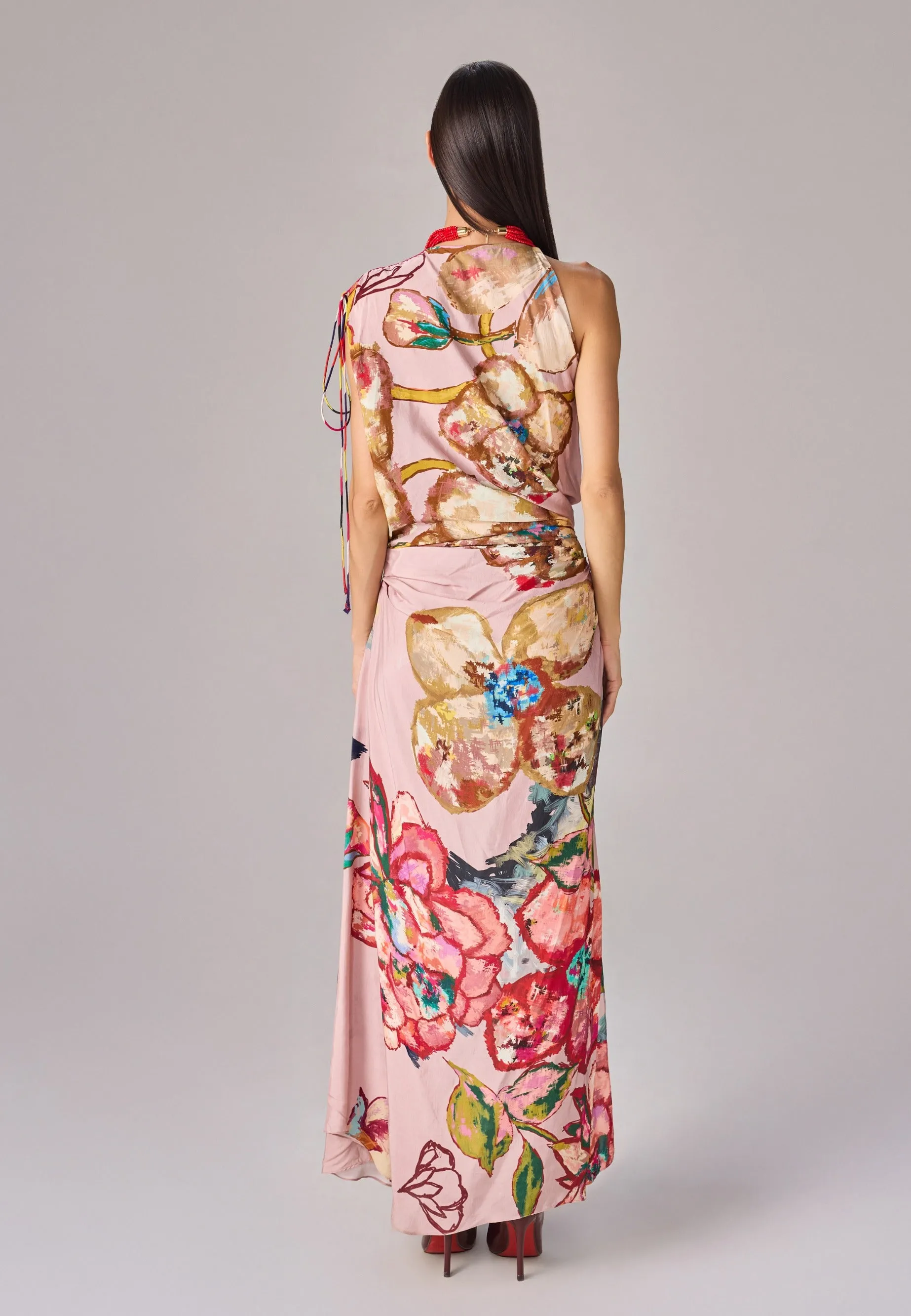 Nargis floral printed dress