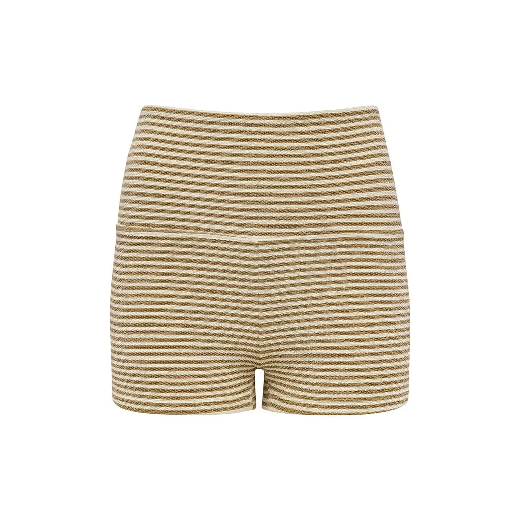 Neutral Stripe Micro Bike Short