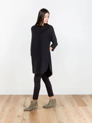 new painter dress - black