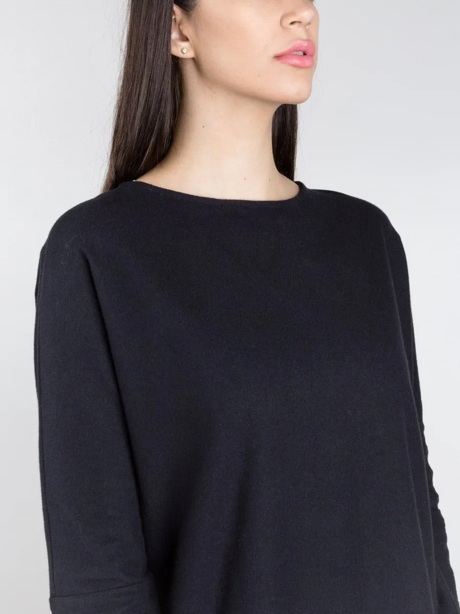 new painter dress - black