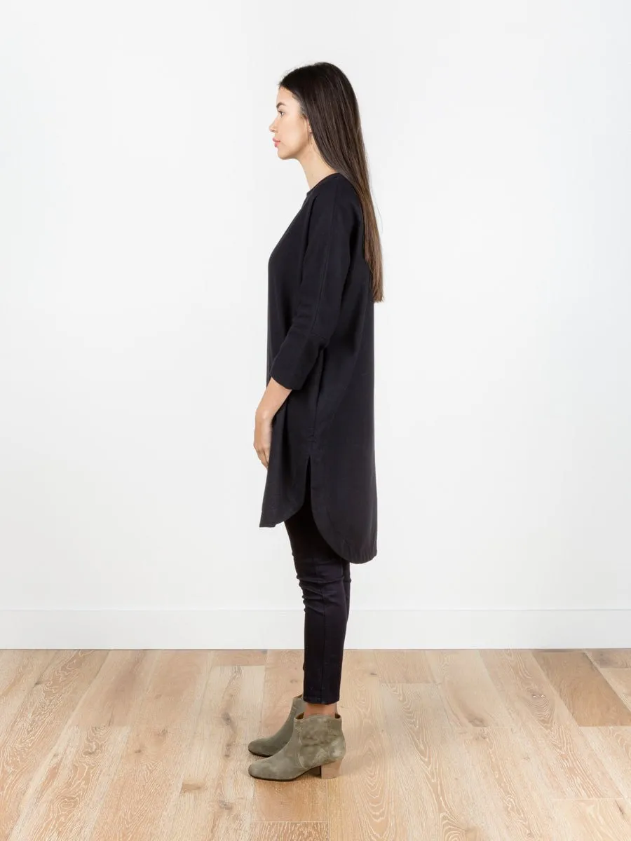 new painter dress - black