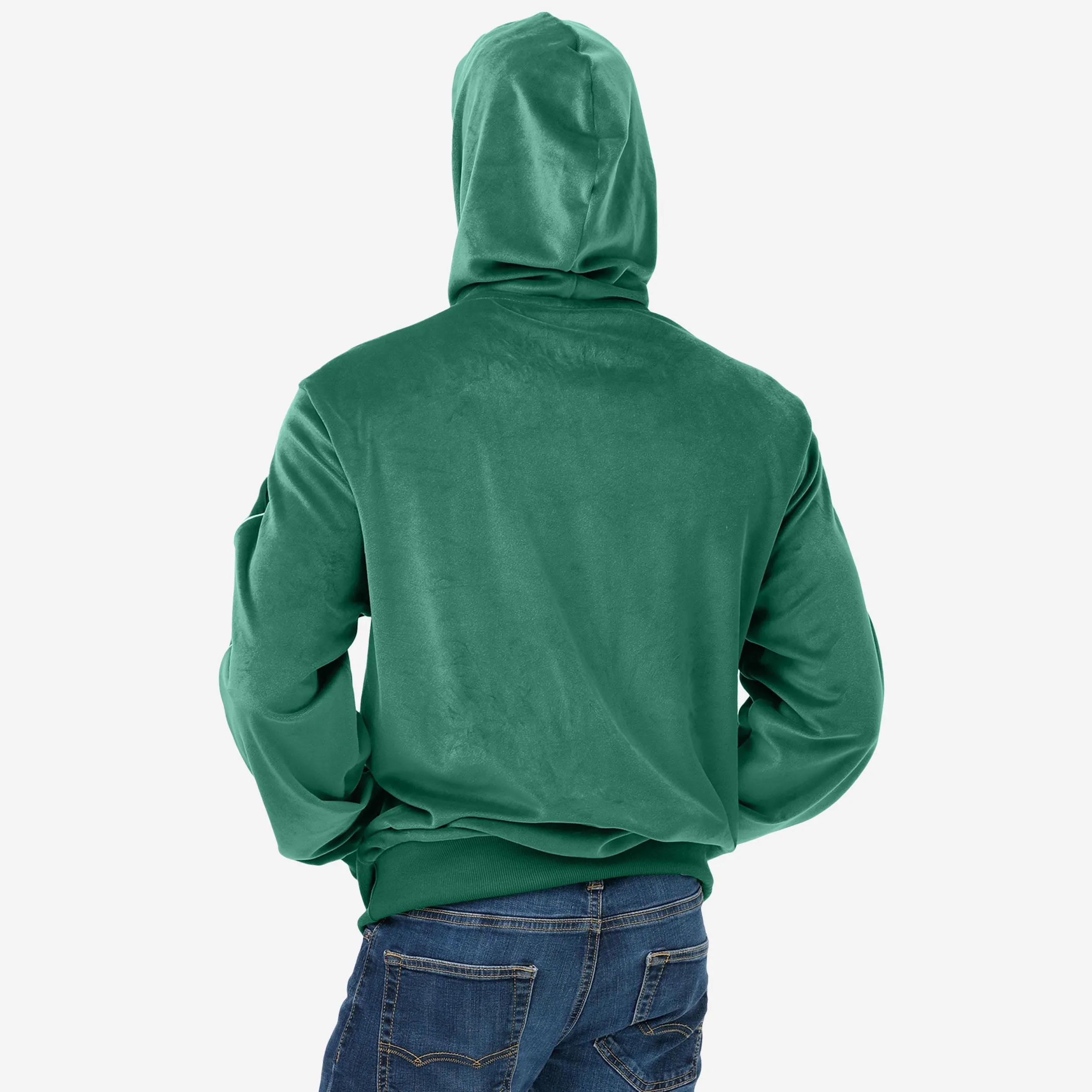 New York Jets 2019 Retro Velour Hooded Sweatshirt