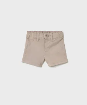 Newborn Twill Shorts - Dune