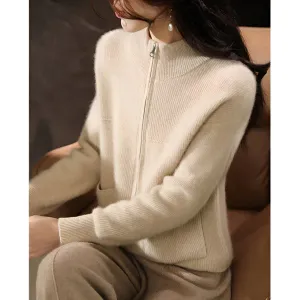 Norberta - gcozy and stylish wool cardigan