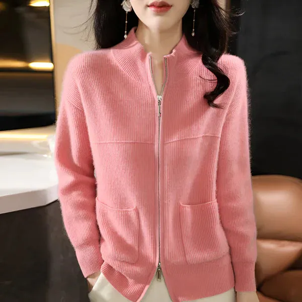 Norberta - gcozy and stylish wool cardigan