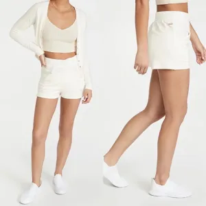 NWT $95 Alala Plie Short Size Small in Bone White Shorts Size Small