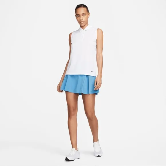 NWT Nike Club Dri-Fit Pleated Standard Fit Dutch Blue Golf Skort