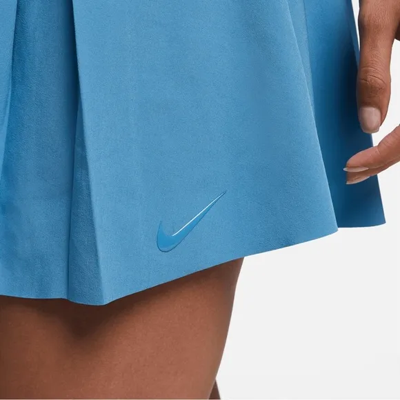 NWT Nike Club Dri-Fit Pleated Standard Fit Dutch Blue Golf Skort