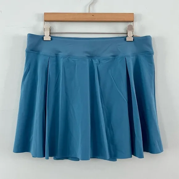 NWT Nike Club Dri-Fit Pleated Standard Fit Dutch Blue Golf Skort