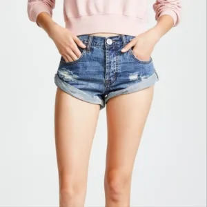 One Teaspoon Bad Seed Bandits Super Short Jean Shorts Women's Size 30