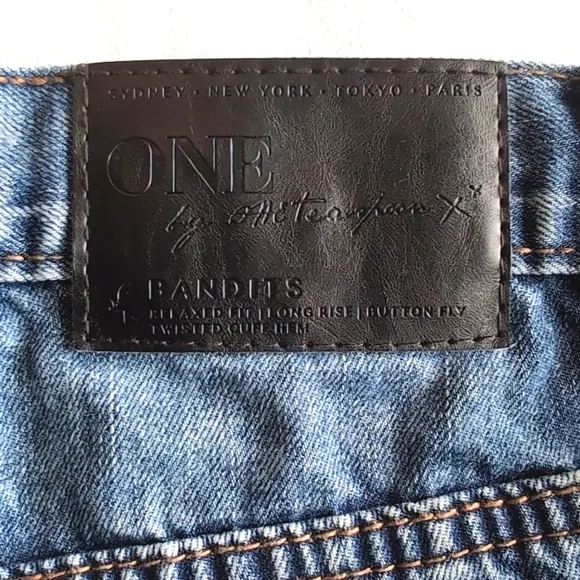 One Teaspoon Bad Seed Bandits Super Short Jean Shorts Women's Size 30