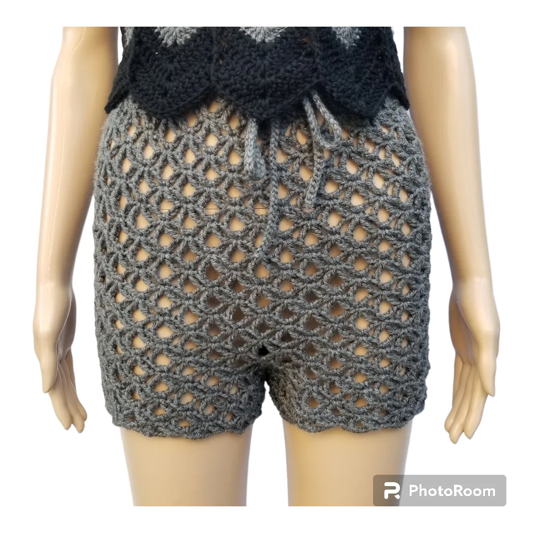 Open Lace Shorts