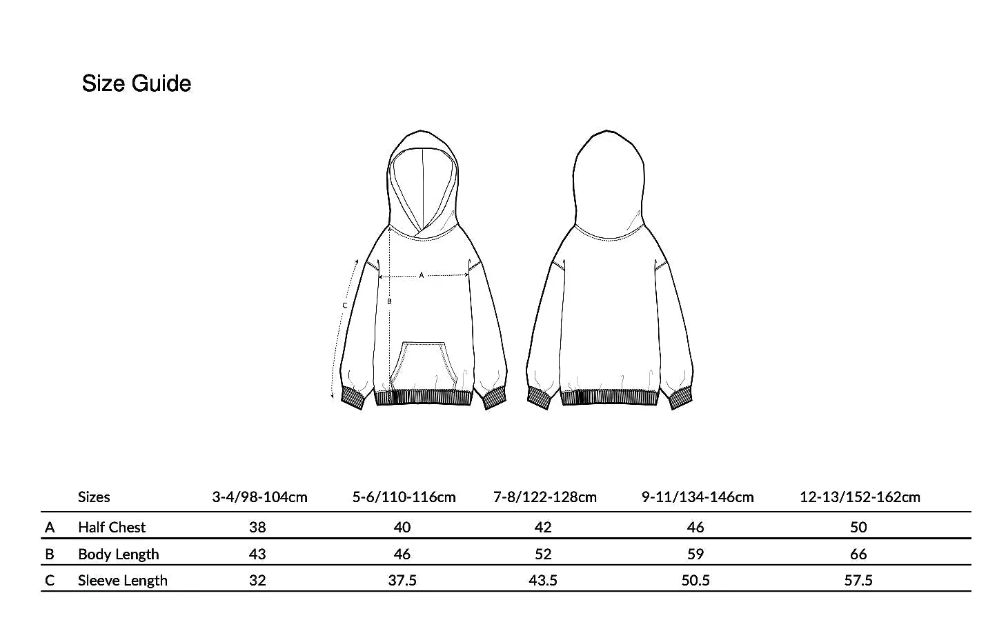 Organic Cotton Kids Hoodie | Double puffin on blue