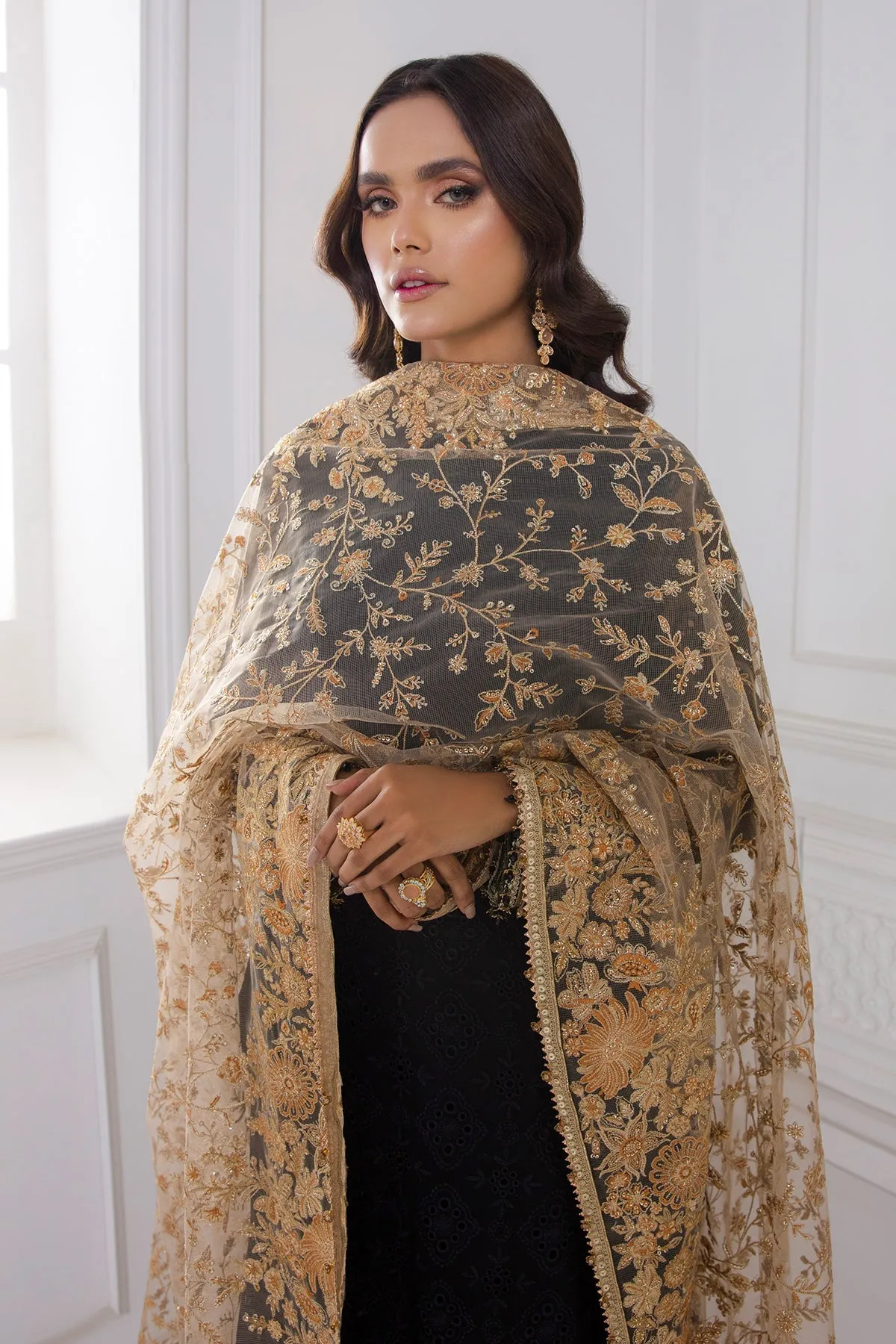 Pakistani Black Traditional Kameez Salwar Party Wear