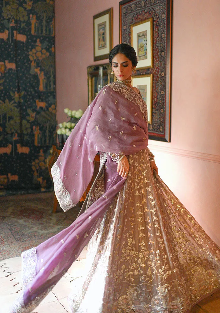 Pakistani Wedding Dress in Traditional Pishwas Style