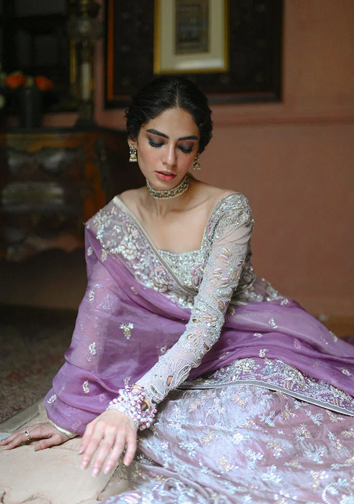 Pakistani Wedding Dress in Traditional Pishwas Style