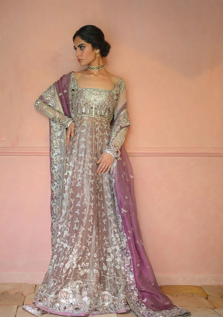 Pakistani Wedding Dress in Traditional Pishwas Style