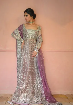 Pakistani Wedding Dress in Traditional Pishwas Style