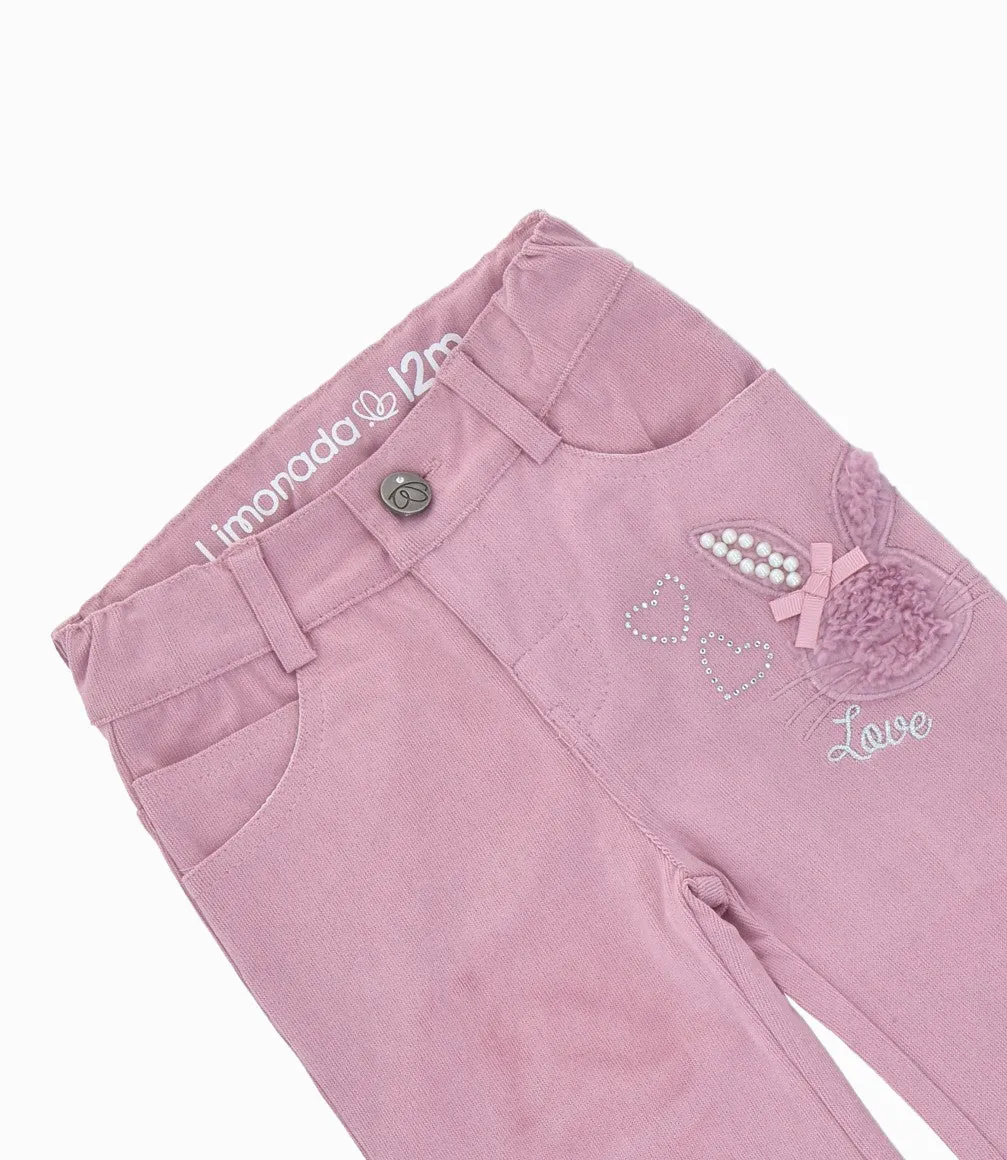 Pantalón bebé wide leg