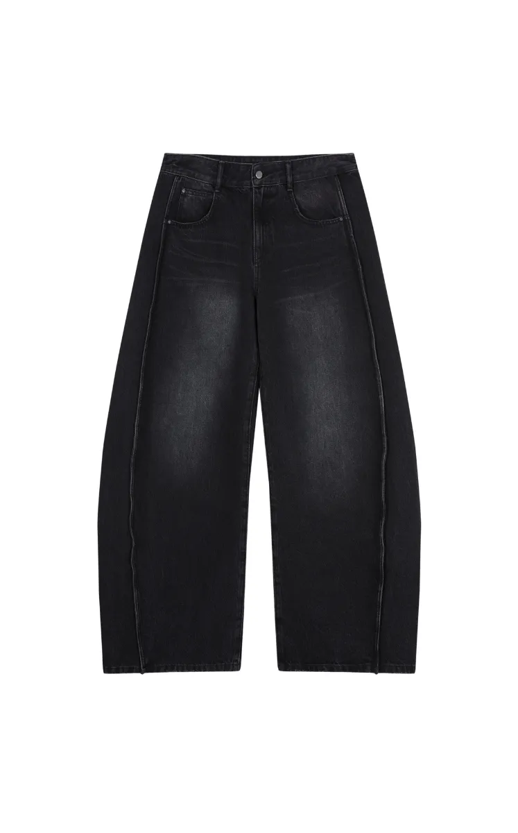 Pants / JNBY Raw Hem Banana Jeans