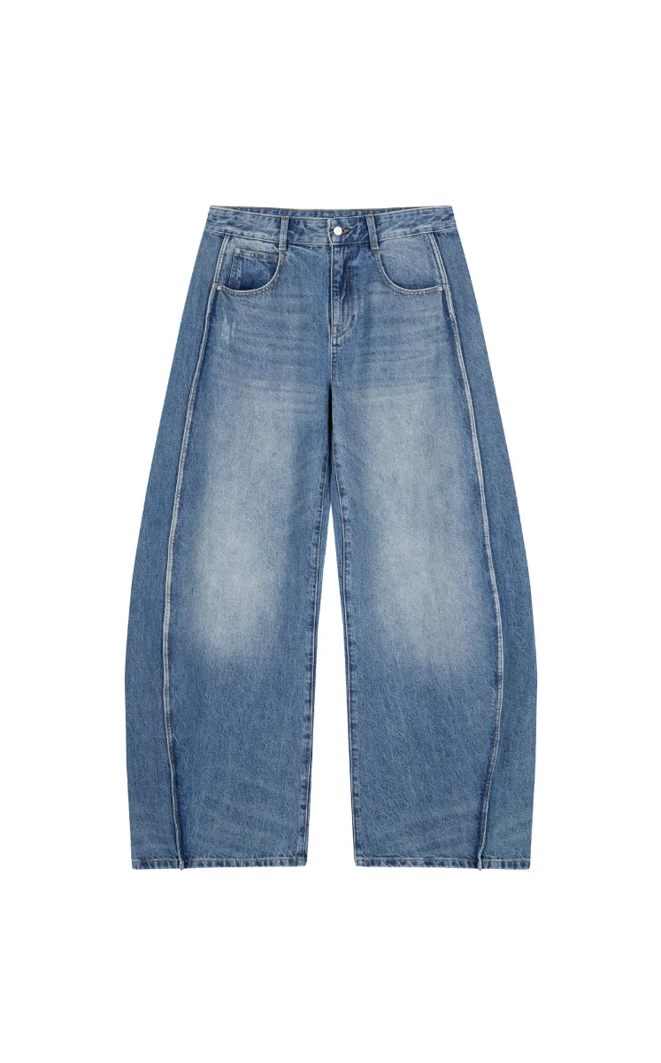 Pants / JNBY Raw Hem Banana Jeans