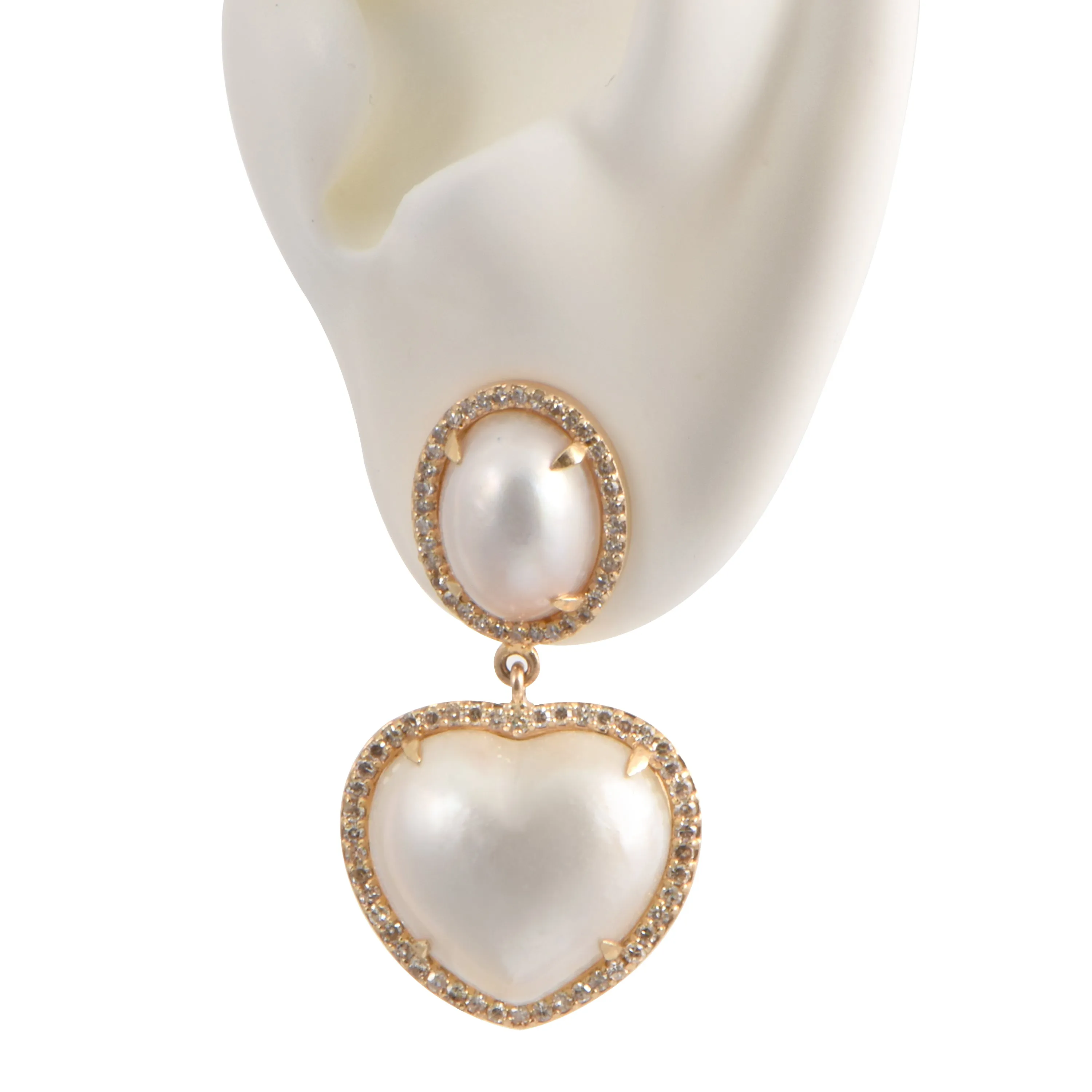 Pearl Heart Drops