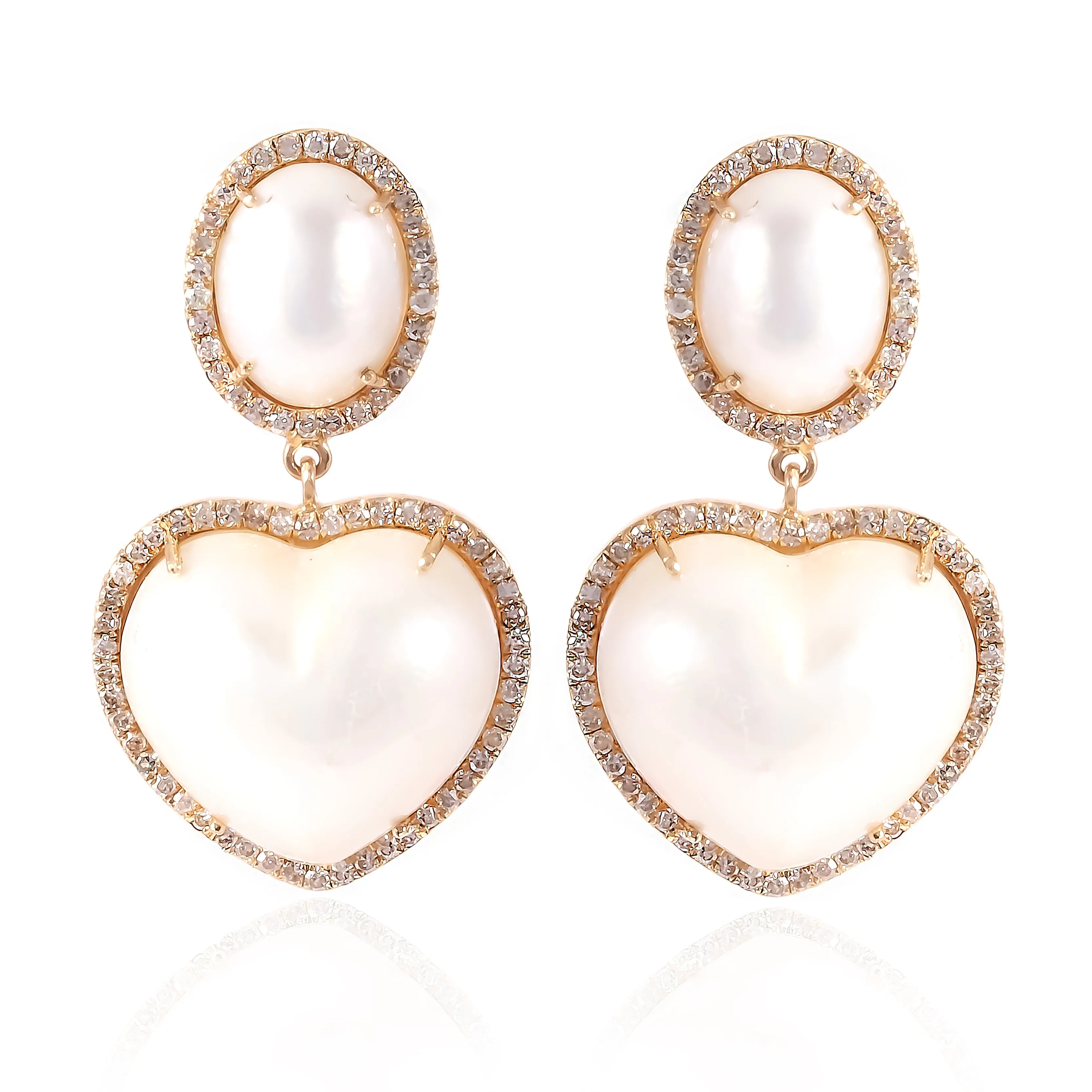 Pearl Heart Drops