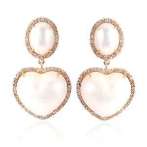 Pearl Heart Drops