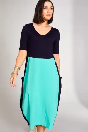 Peruzzi Colour Block Dress