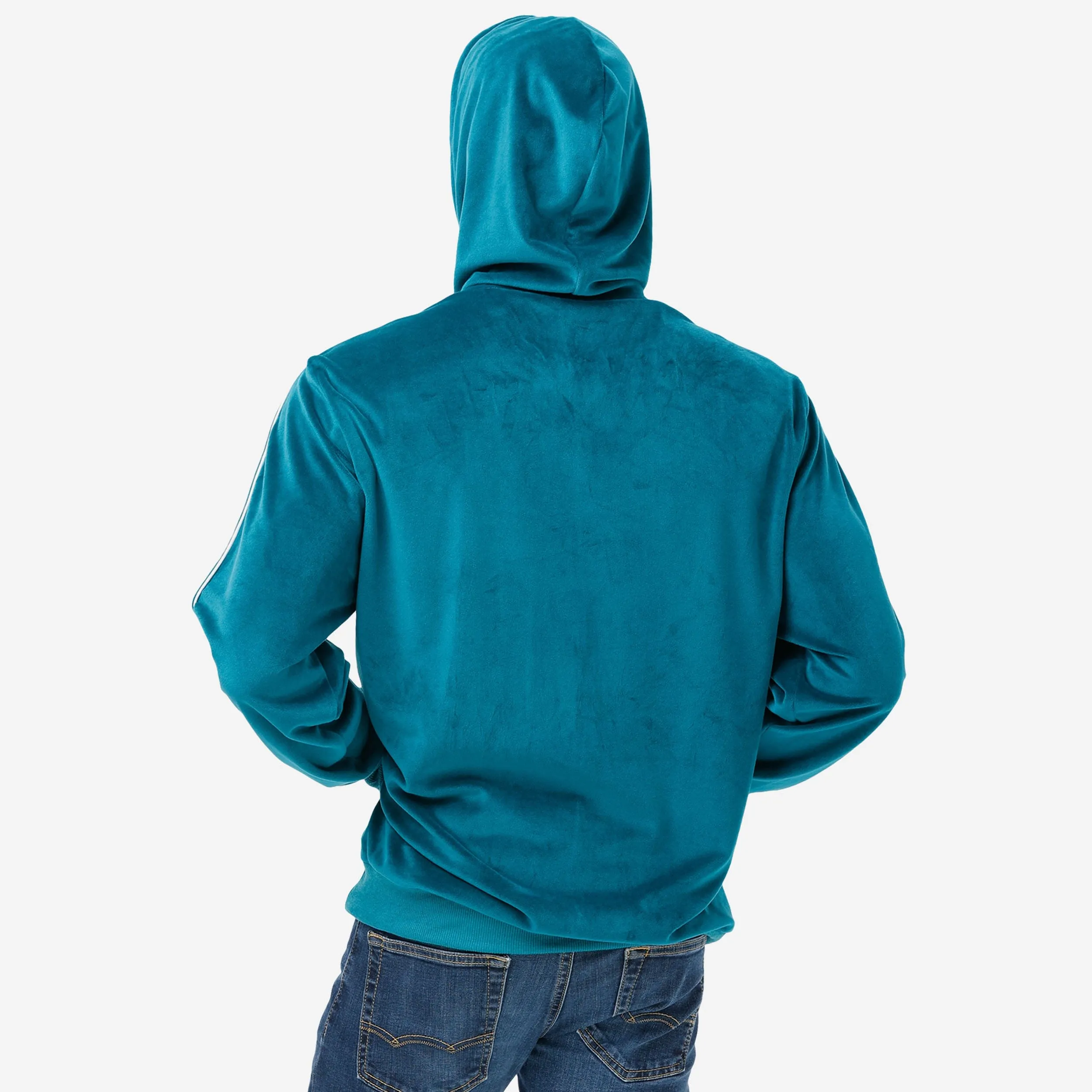 Philadelphia Eagles Velour Hooded Sweatshirt