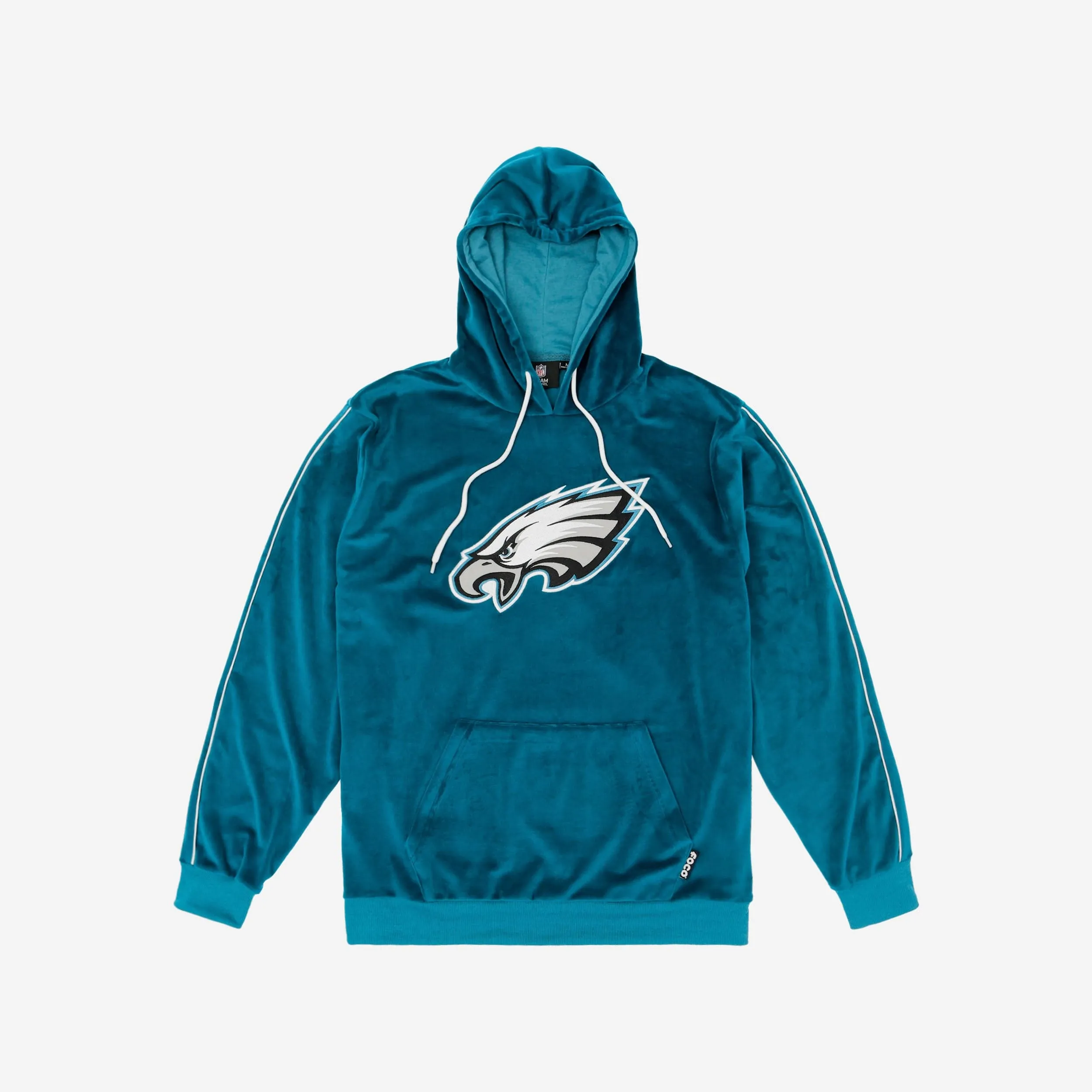 Philadelphia Eagles Velour Hooded Sweatshirt