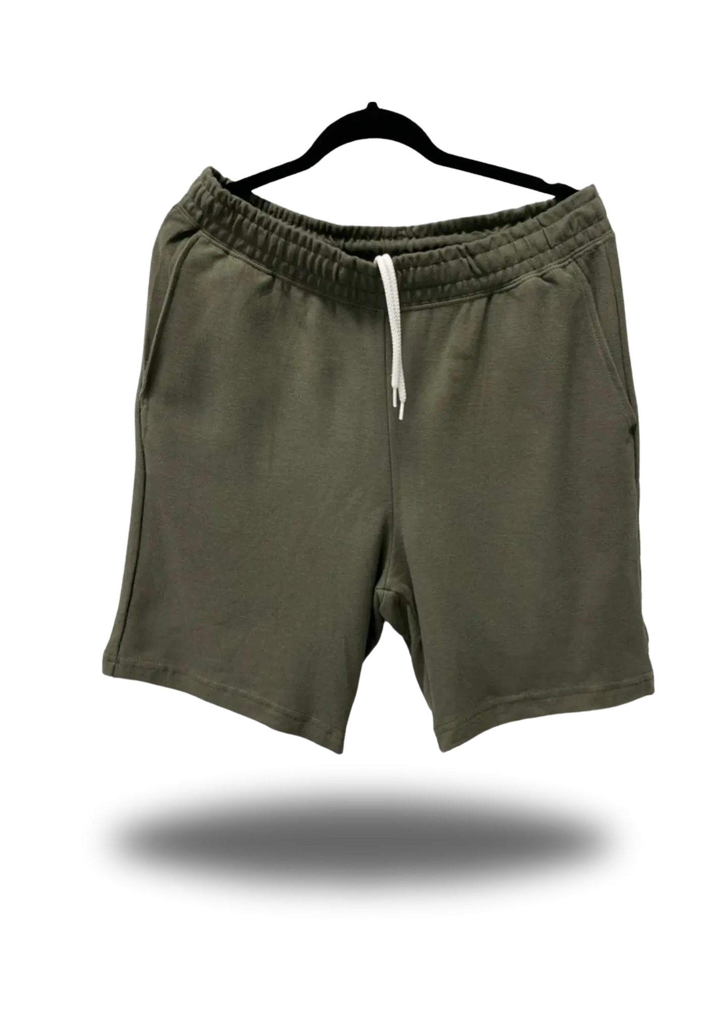 PIQUE GYM SHORTS LIEUTENANT GREEN