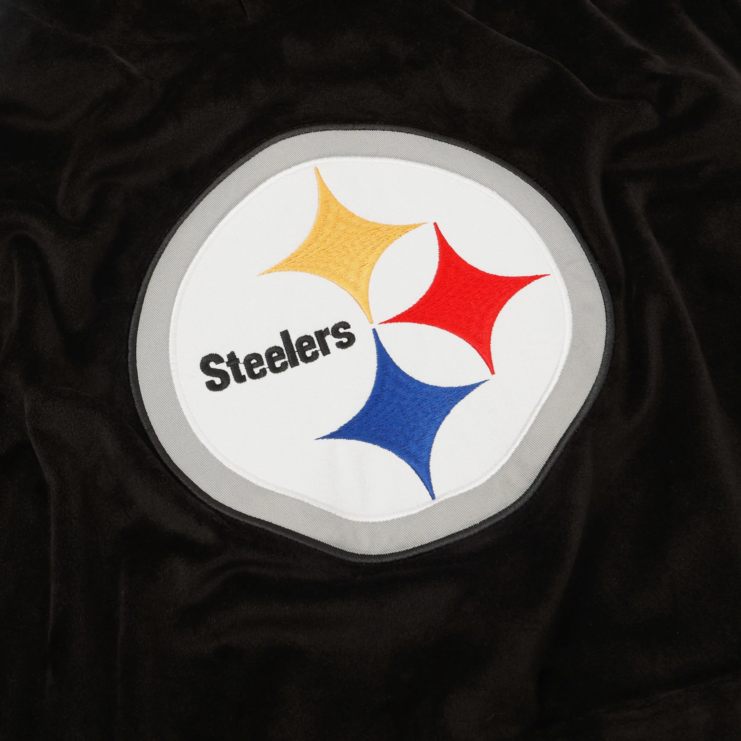 Pittsburgh Steelers Velour Hooded Sweatshirt