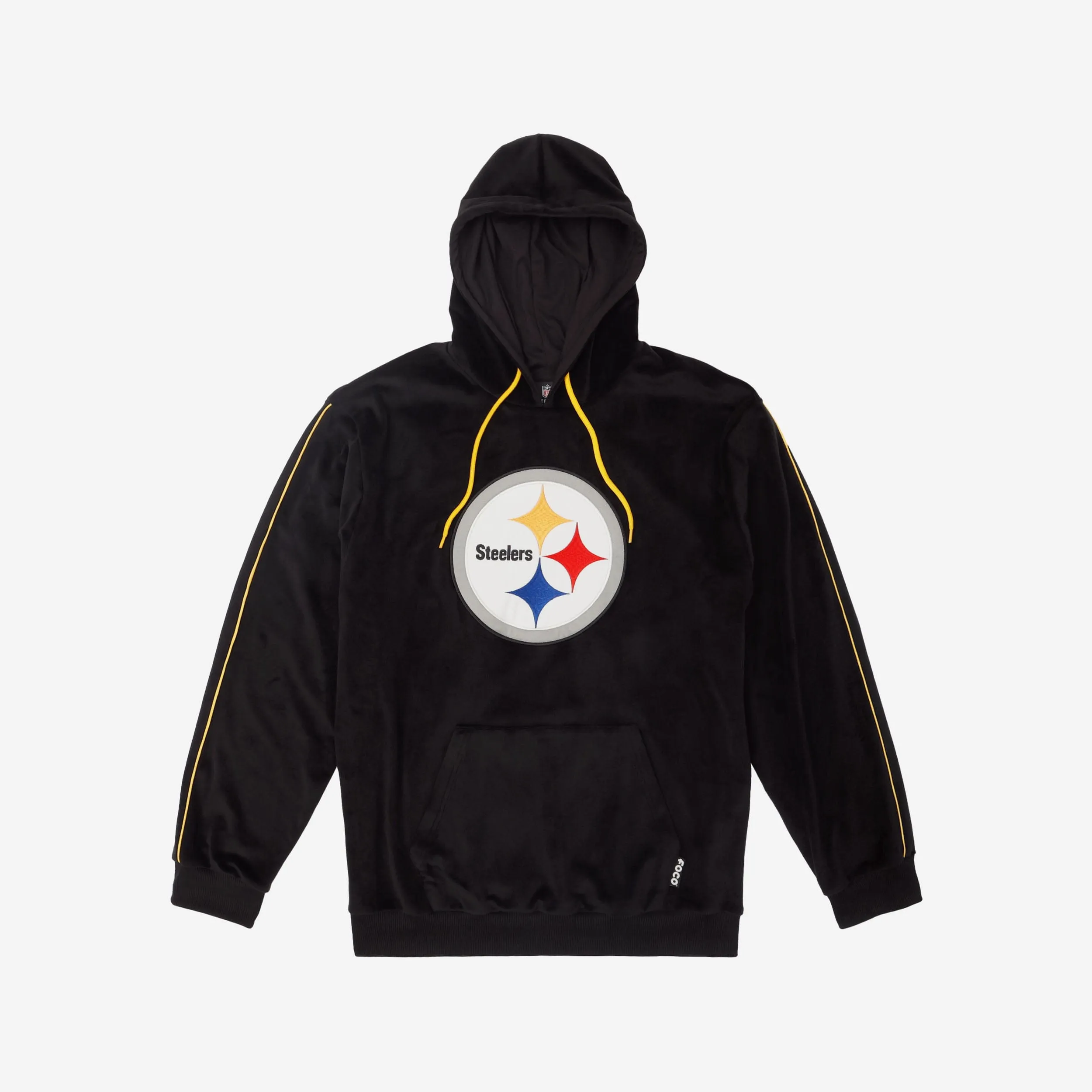 Pittsburgh Steelers Velour Hooded Sweatshirt