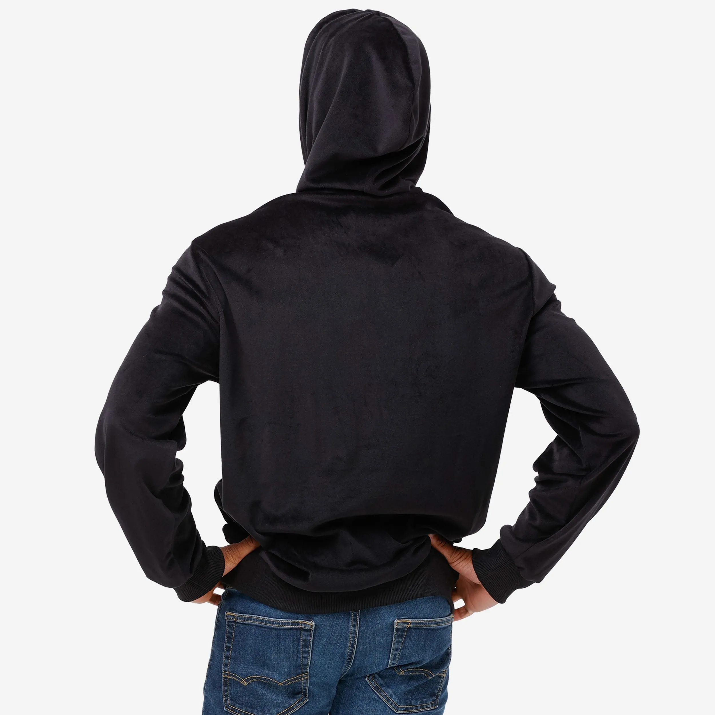 Pittsburgh Steelers Velour Hooded Sweatshirt