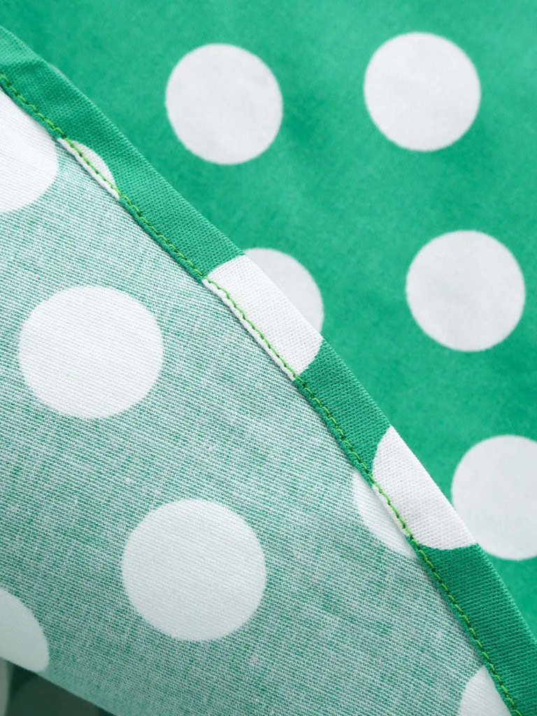 Polka Dots Peter Pan Collar 1950S Dress With Pockets