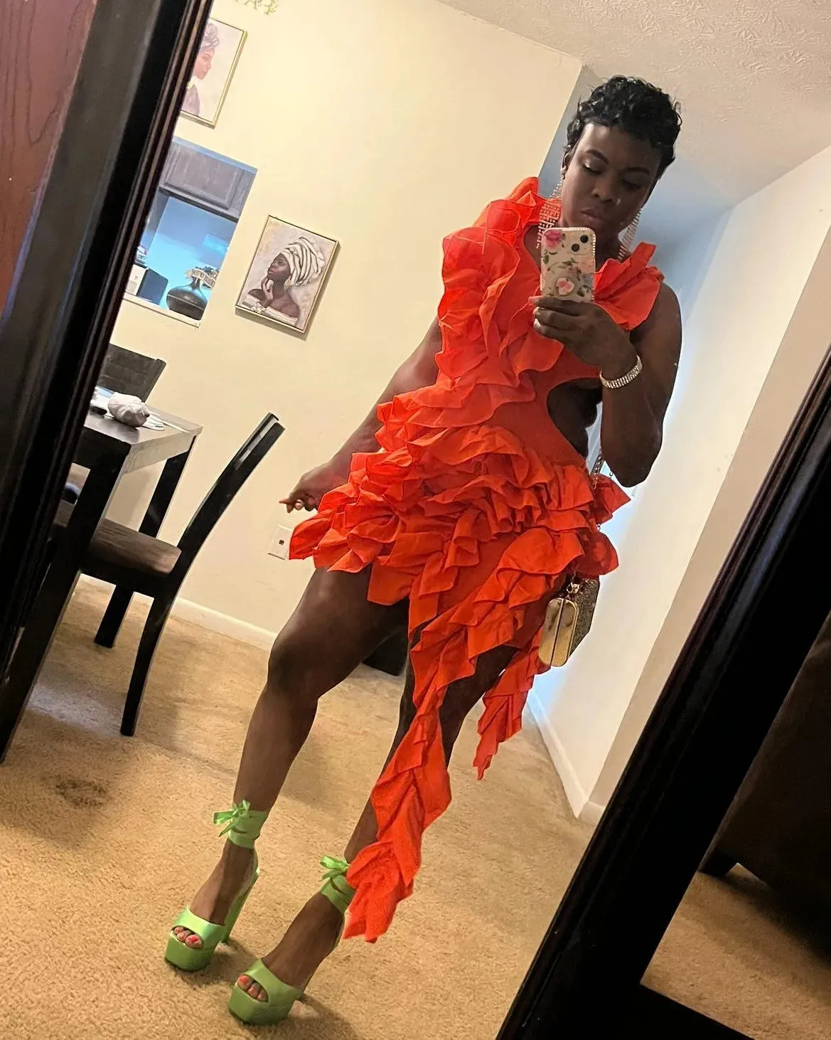 Pop Out Dress