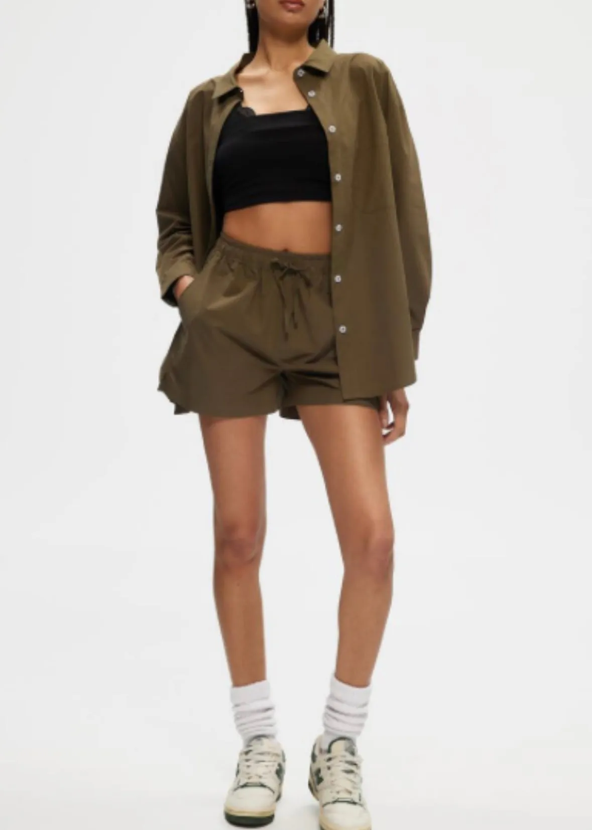 Poplin Shorts