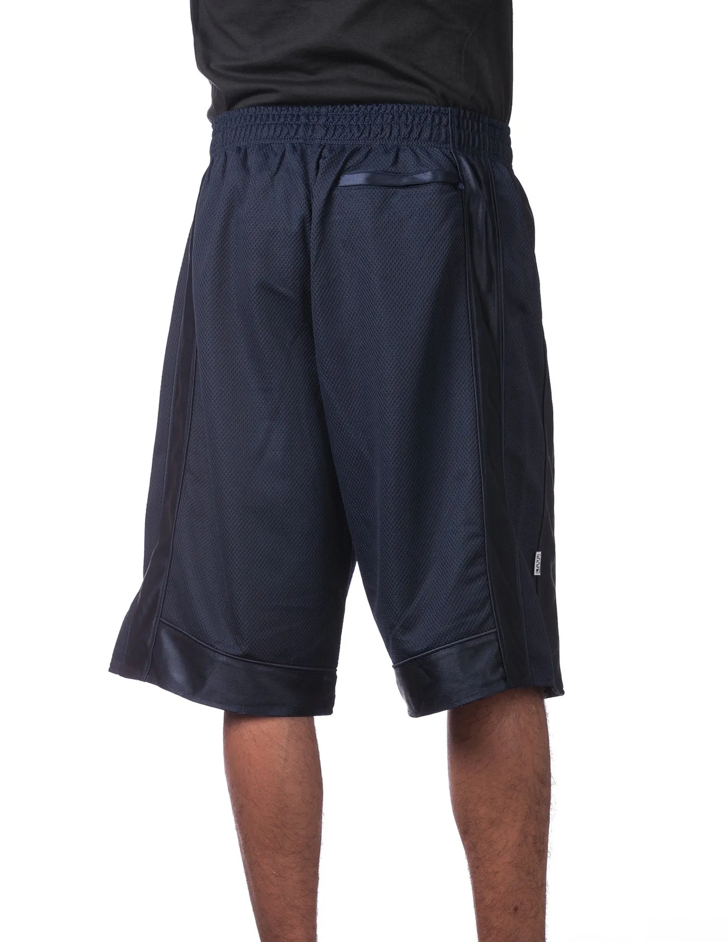 Pro Club Heavyweight Mesh Basketball Shorts - NAVY