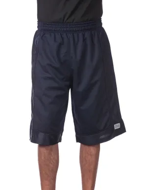 Pro Club Heavyweight Mesh Basketball Shorts - NAVY