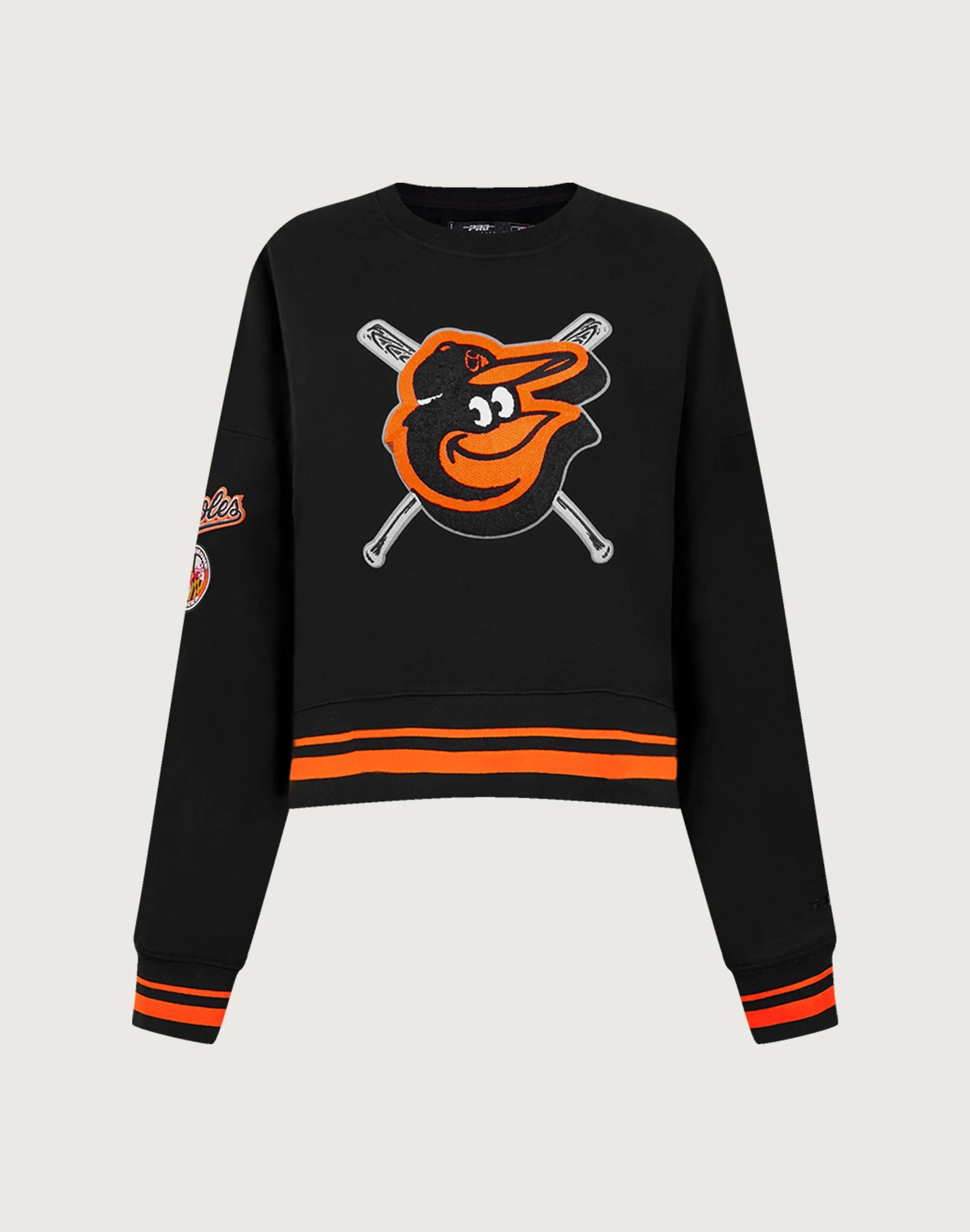 Pro Standard Baltimore Orioles Mashup Rib Crewneck