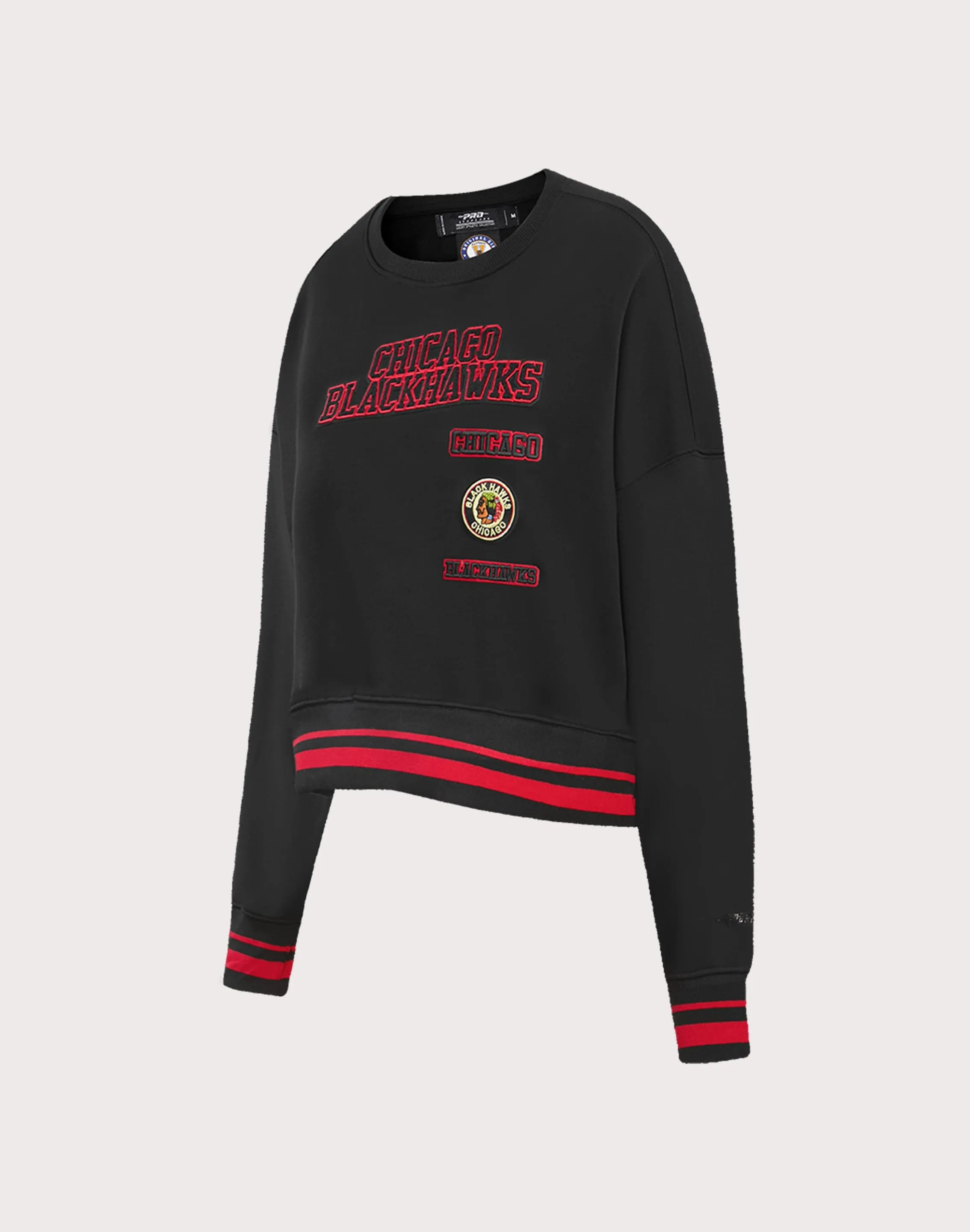 Pro Standard Chicago Blackhawks Retro Classic Rib Crewneck