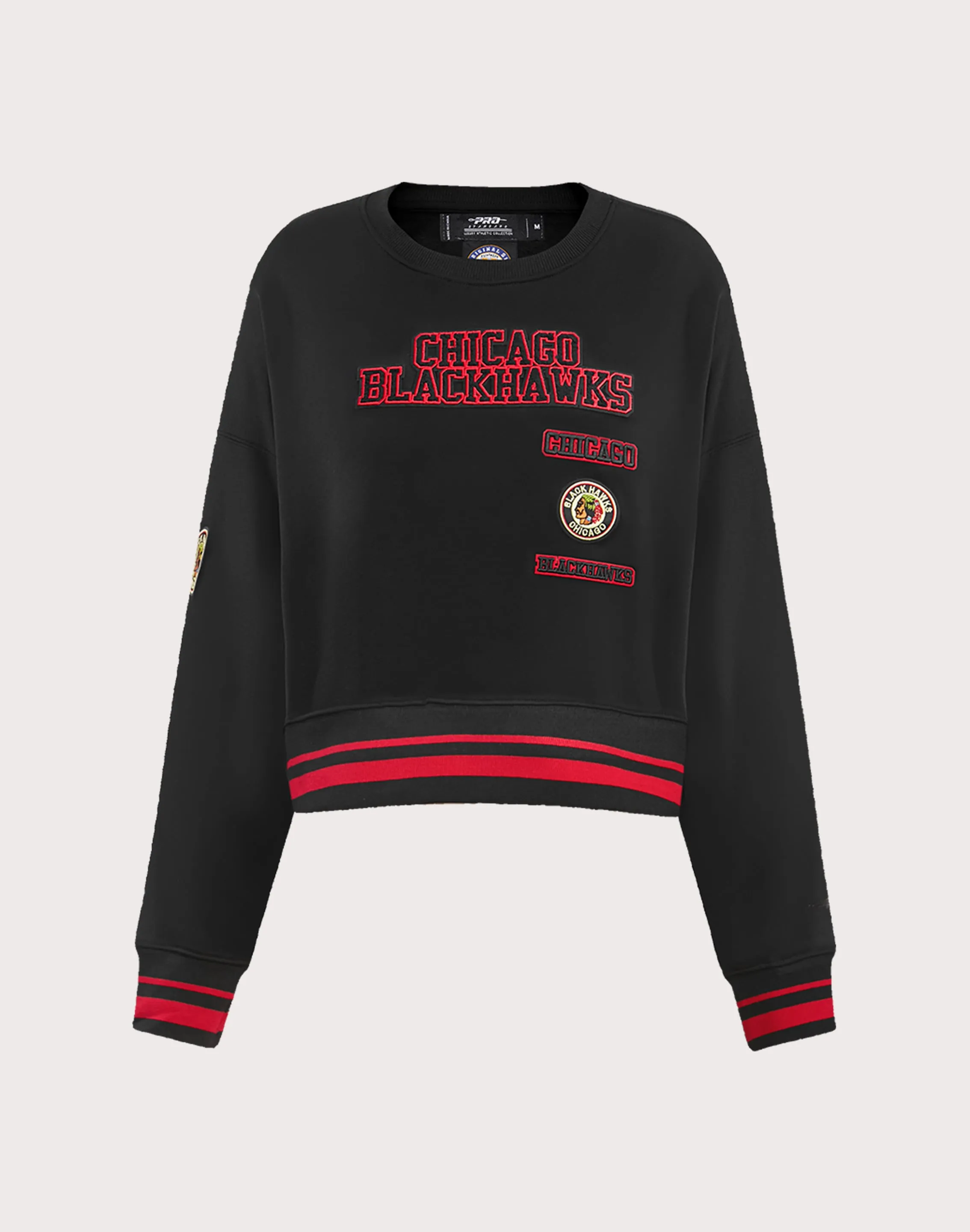 Pro Standard Chicago Blackhawks Retro Classic Rib Crewneck